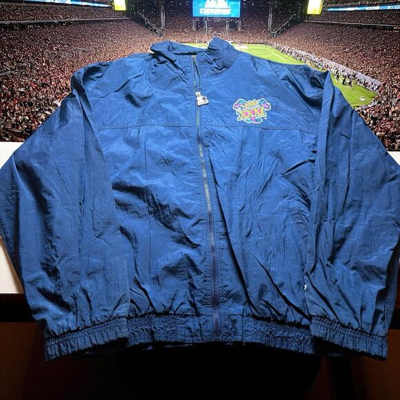 Vintage Super Bowl XXXI 1996 Green Bay Packers VS Patriots XL Starter Jacket - Picture 1 of 9